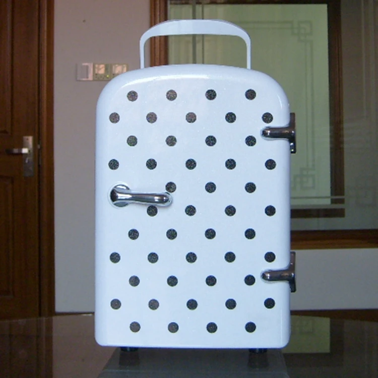 Custom portable hot cold 4 litres small table hello kitty mini fridge for hotel cute mini fridge