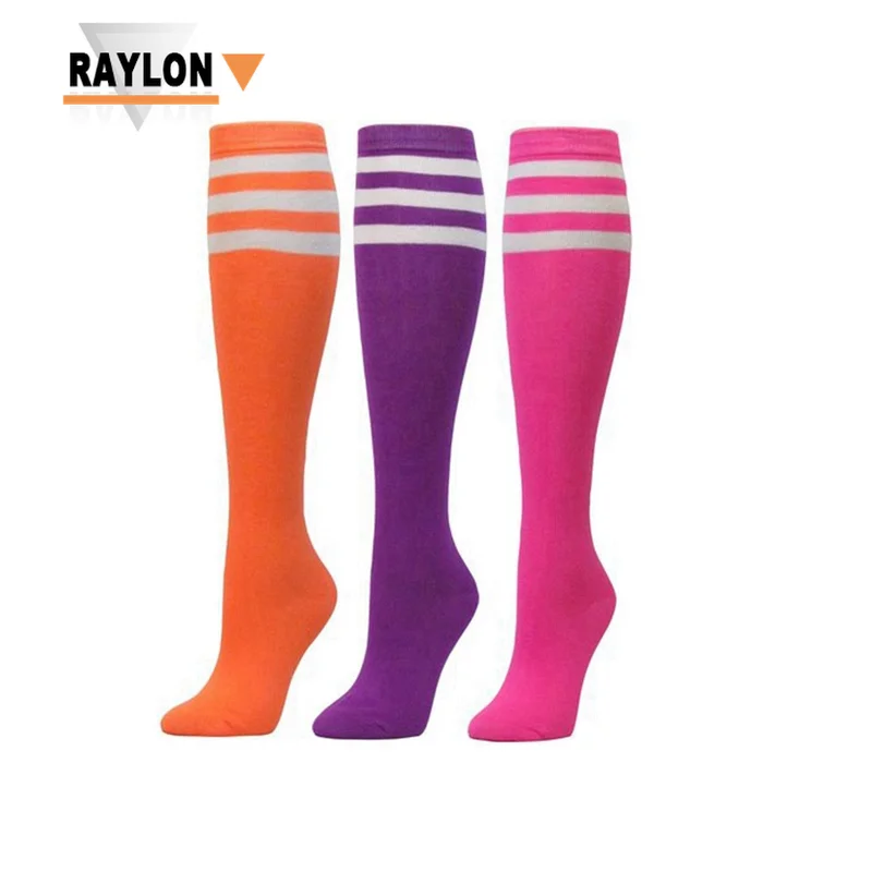 RL-B510 tall neon knee high long neon tall socks