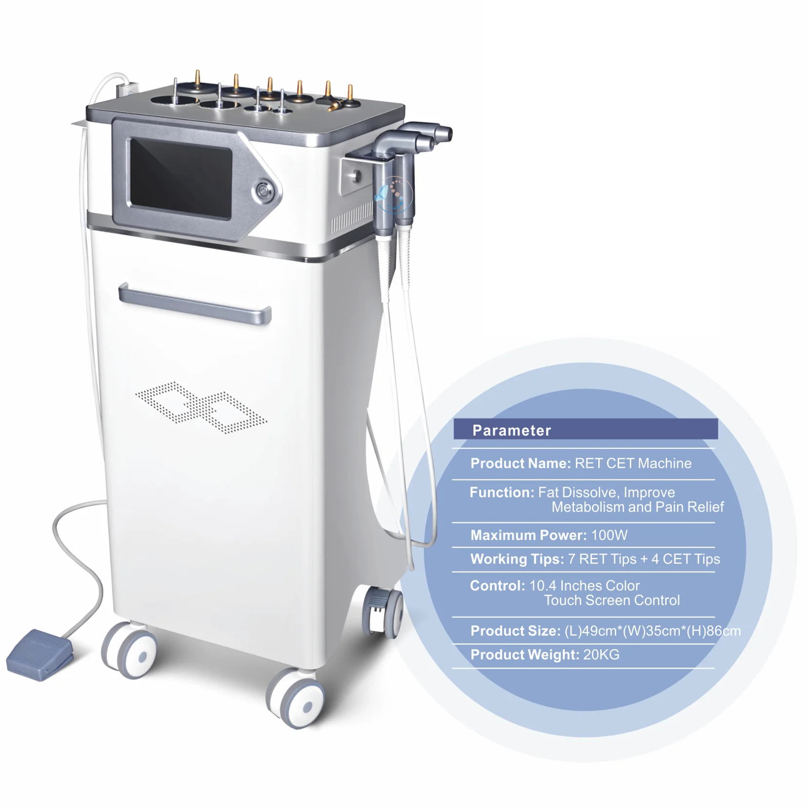 
SONIA SLIMMING MACHINE SN-RC01 CET RET RF Multifunctional Slimming Beauty Machine 