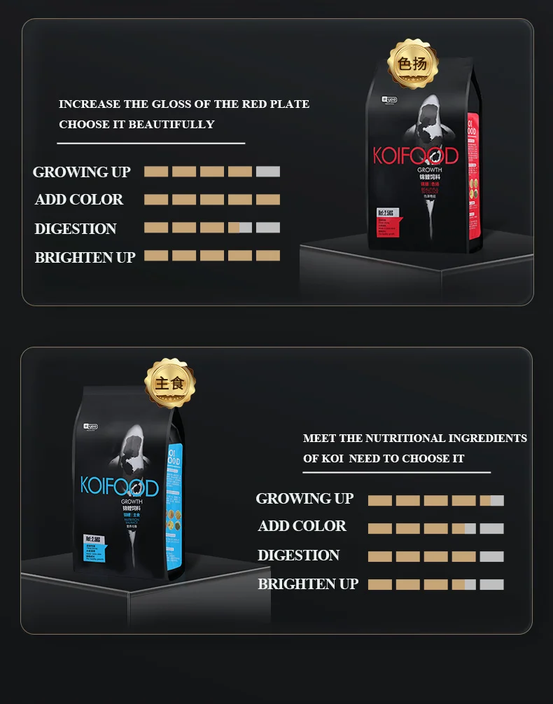 Multifunctional Fish Food Yee Factory Price Aquarium Fish Food High Protein Goldfish Koi Tropical Fish Food Not muddy water