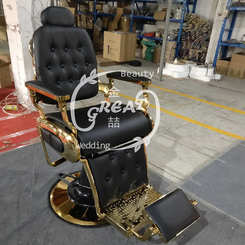 Большой завод Фошань оборудование для салона красоты дешевые цены парикмахерский старинный стул