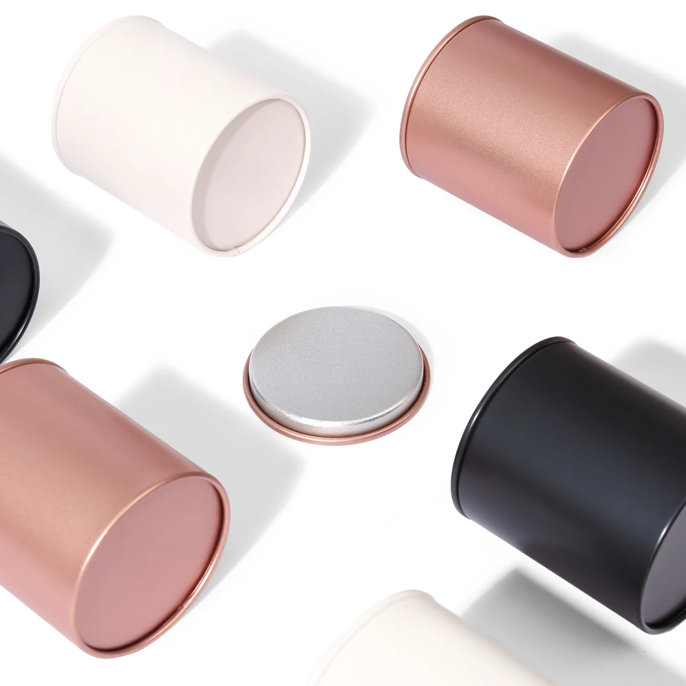 Небольшая жестяная банка Tianhui с герметичными крышками, банка для хранения кофе, чая, конфет, жестяные контейнеры для хранения листового чая