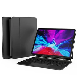 Touchpad BT Keyboard Case with Pencil Holder for ipad Pro 12.9 inch Wireless Keyboard Case for Ipad Pro 12.9 2021 2020 2018