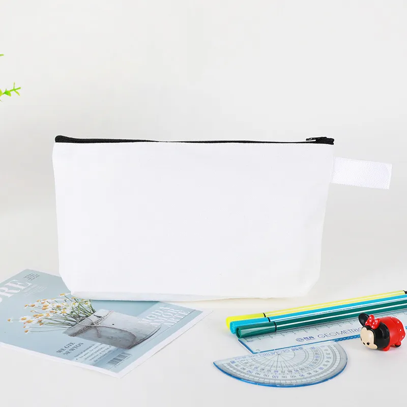 2022 ECO New Canvas Tool Bags Heavy Duty 16 oz. Canvas Tool Multipurpose Pouch Tote Bag with Dependable Metal Zippers