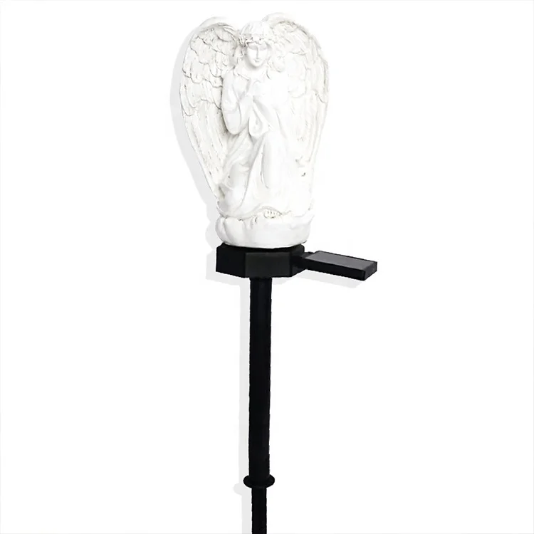 Solar Light Outdoor Angle , LED Waterproof Angel Lamp, Solar Angel Lights for Garden, Balcony, Yard