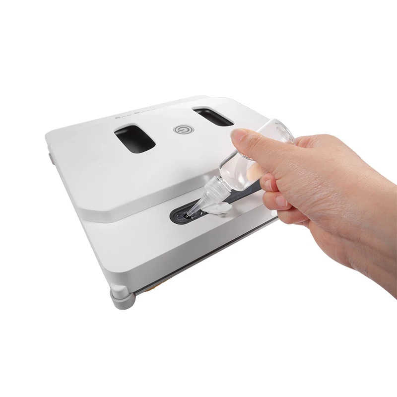 Беспроводной Электрический робот-мойщик окон Cop Rose X6SP с двухсторонним распылителем и резервуаром для воды управлением через