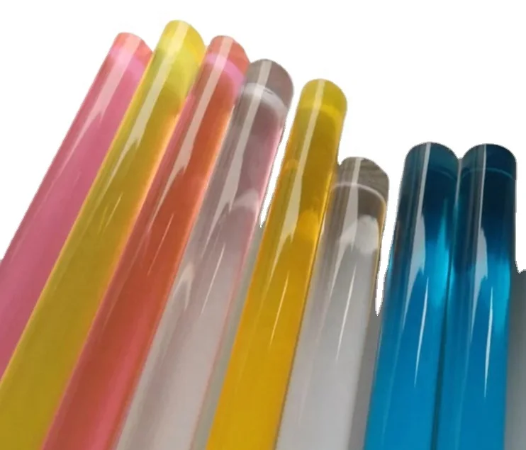 2 3 4 5 6 8 10 мм прозрачная твердая пластиковая поликарбонатная акриловая трубка прозрачная трубка стержень