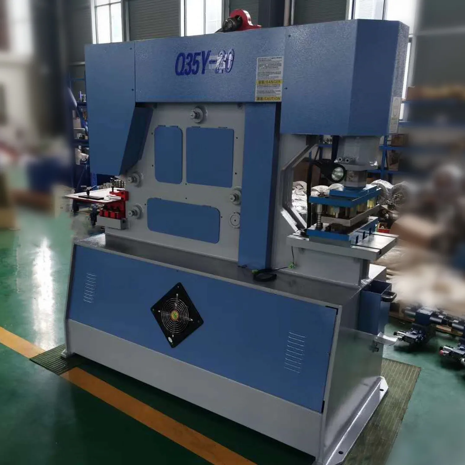 Q35Y Hydraulic Sheet Metal Steel Ironworker Shearing and Punching