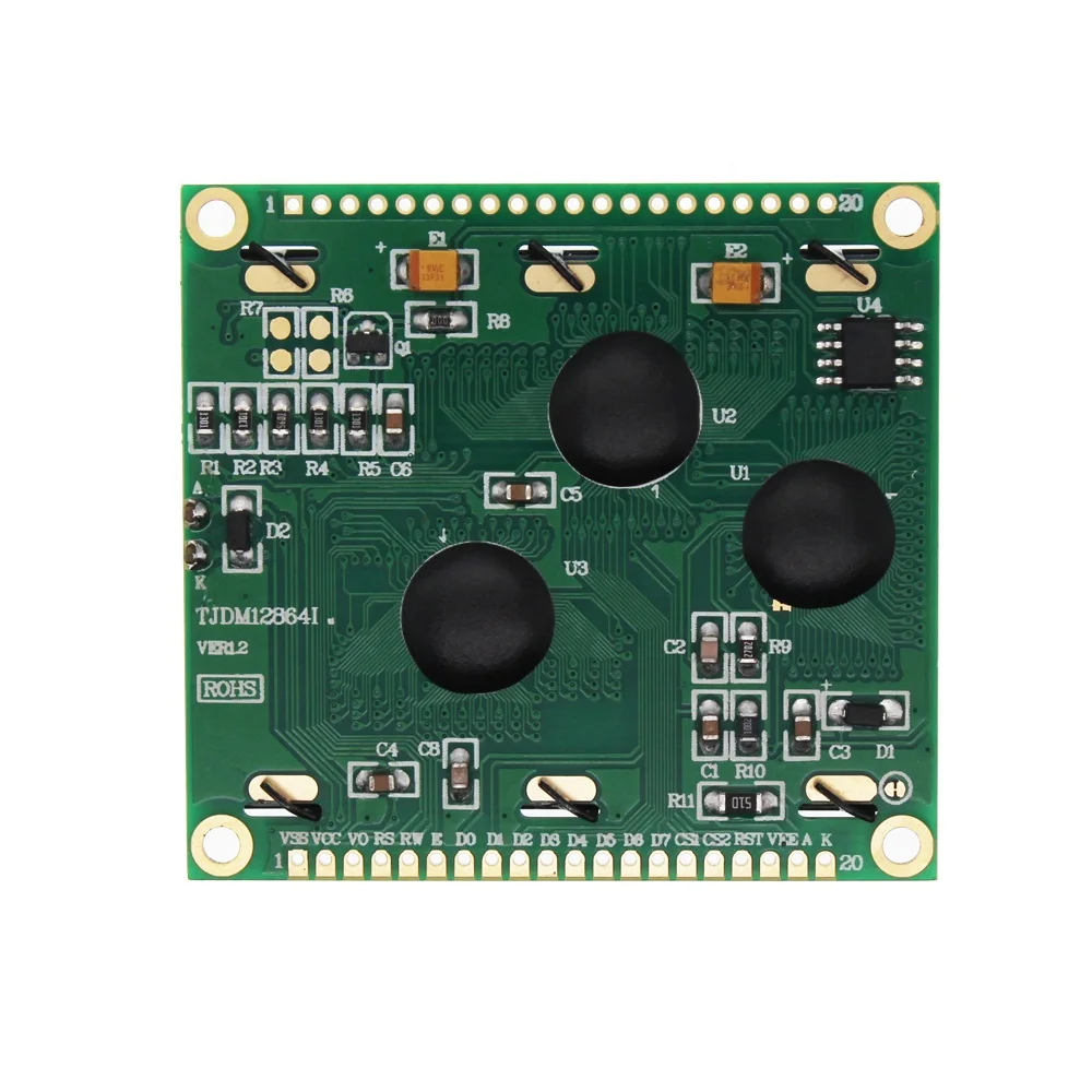 
128x64 graphics dot matrix 12864 lcd display screen module 
