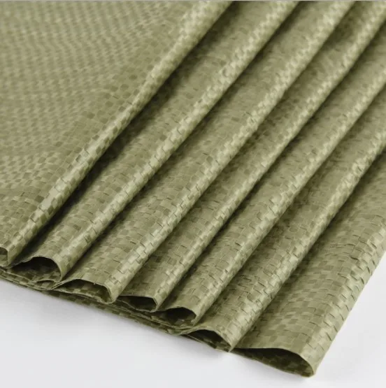 Grey Green Color Pp Woven Bag Postal Polypropylene Waste Woven Sacks Parcel Bag