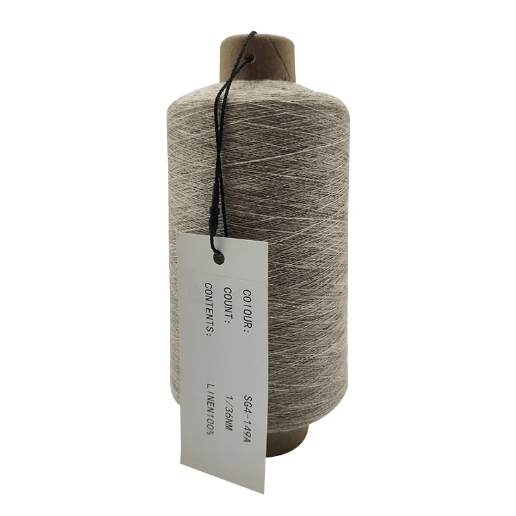 1/36нм топ-краска 100%, банное белье, швейные нитки, смешанная пряжа, льняная пряжа для платья, льняная ткань, необычная пряжа