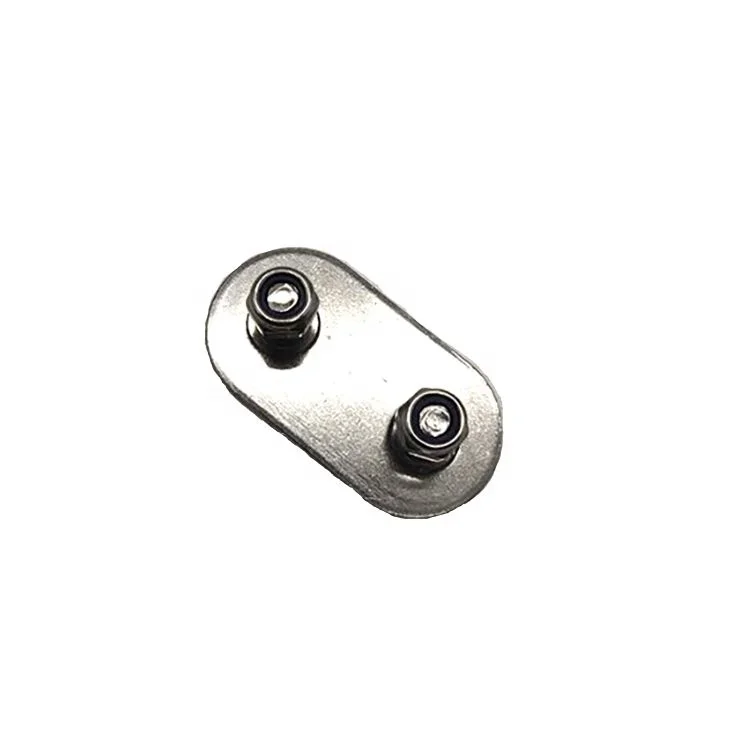 Customized Side Curtain Truck Parts Fixed Stainless Steel Buckle Parts Double Nails