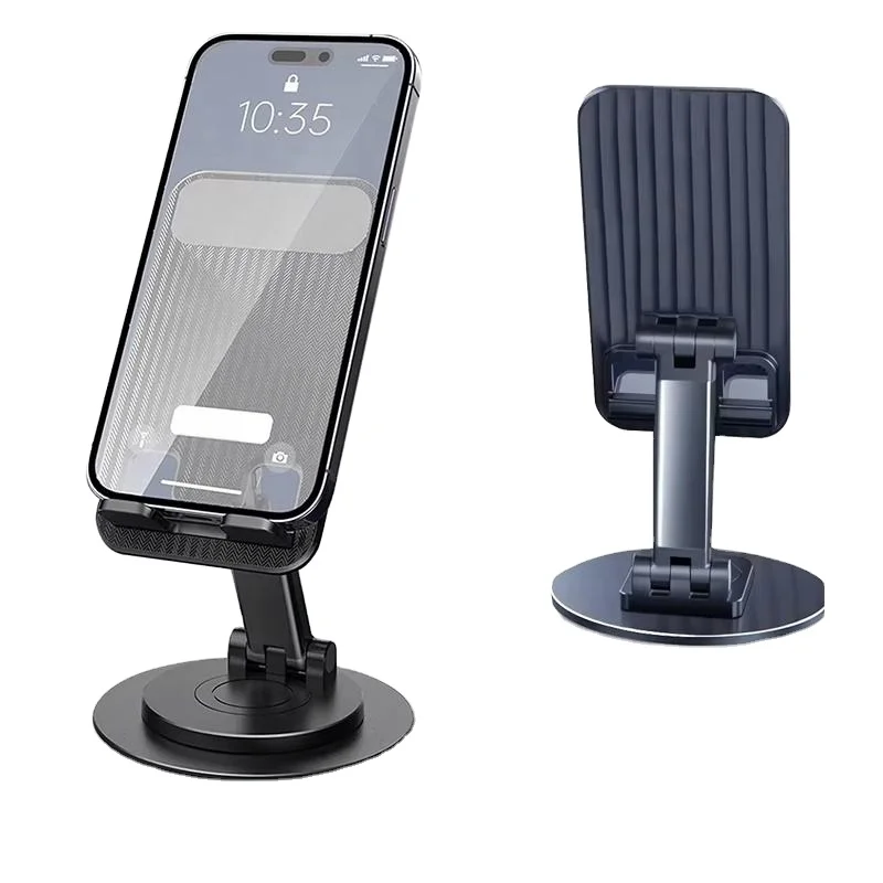 Universal Adjustable Desktop Mobile Foldable 360 Rotation Anti Shake Cellphone Tablet Phone Holder Stand