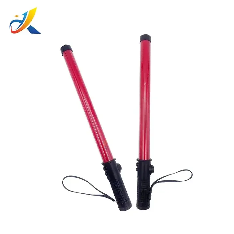 Оптовая продажа от производителя магнитная светодиодная палочка красного и синего цвета спасательный молот мигающие дубинки