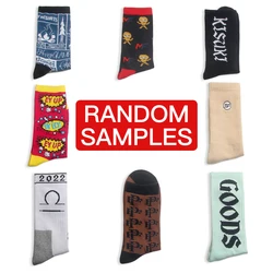 Нет минимального заказа HEHE качественные Модные мужские компрессионные дизайнерские спортивные баскетбольные носки унисекс с вышивкой логотипом