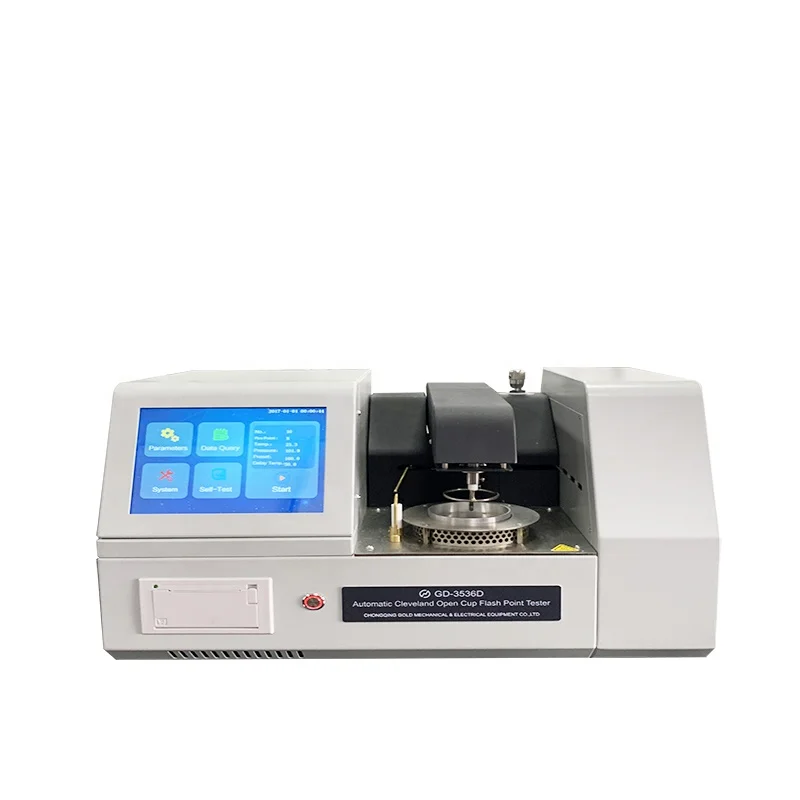 ASTM D92 Full-automatic Electric Cleveland open cup flash point tester for petroleum