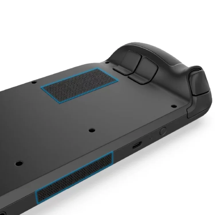 Protective Kit Set for Steam Deck Console Dust Plug Button Touchpad Sticker Silicone Thumbsticks Grips