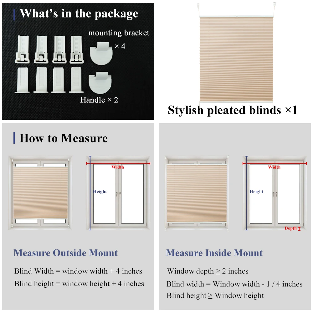 Manufacture Cheapest blind blackout window shade fabric up and down Plisse Curtain honeycomb Pleated Blinds