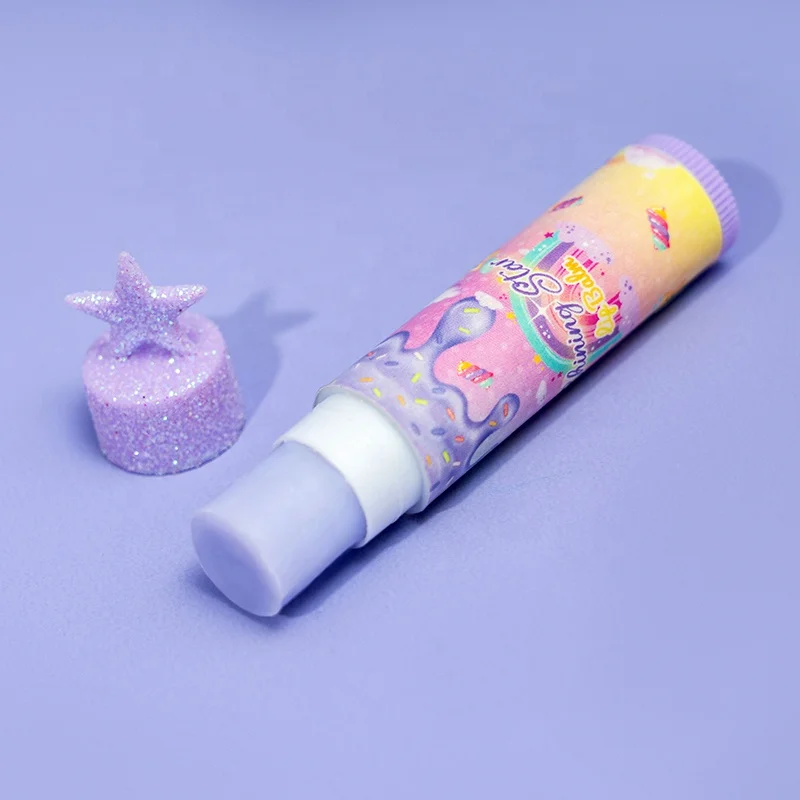 Wholesale Private Label Fruit Lip Balm set shining star lip balm set for kids