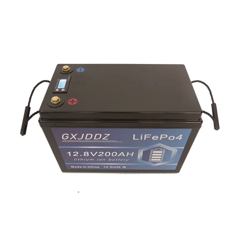 M16 * 5-core aviation connector Lifepo4 battery 12v 200ah battery pack