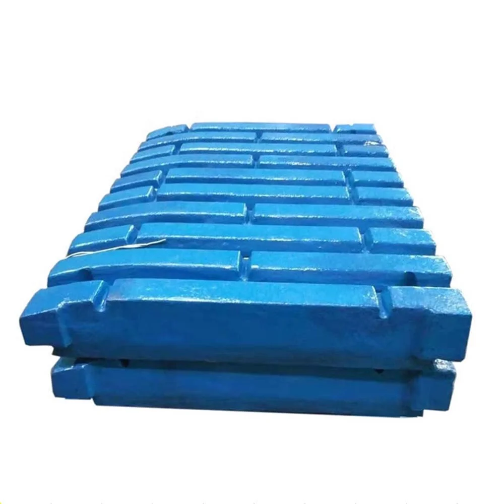 Mining Machine C110 C116 C130 C140 Jaw Crusher Spare Parts 814328598800 Fixed And Movable Jaw Plate for Crushing