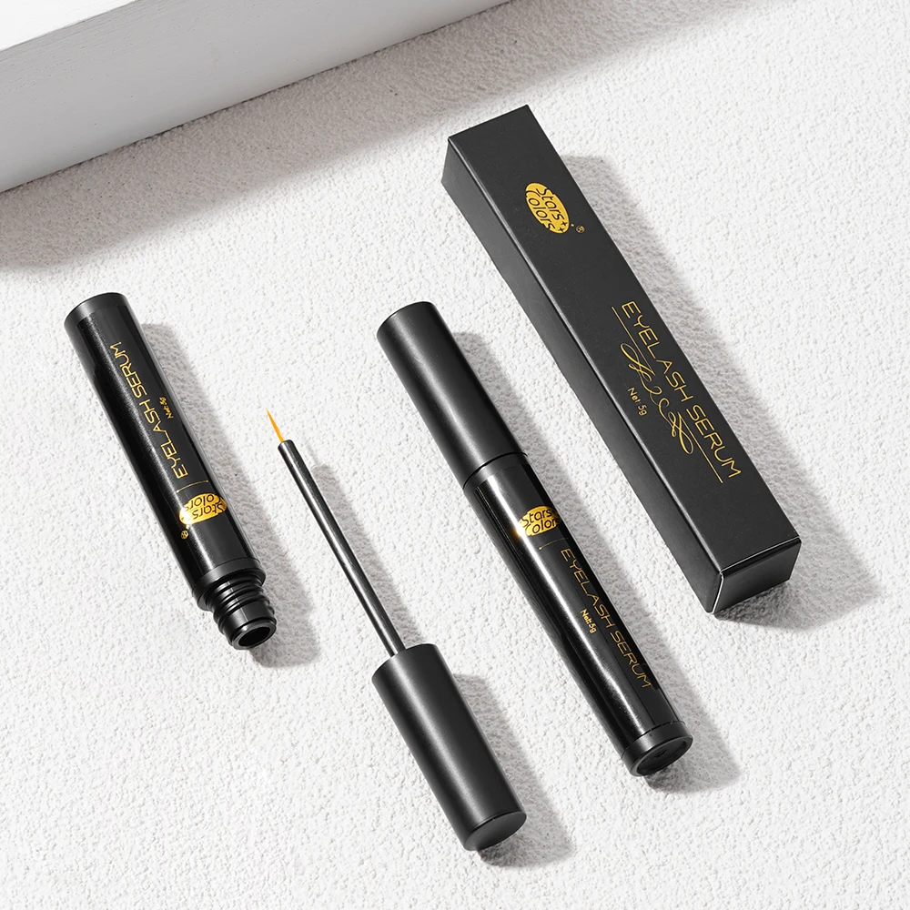 Hot Selling Private Label Eye Lash Growth Serum Premium 5ml Eyelash And Eyebrow Coating Fast Enhancer For Salon Use