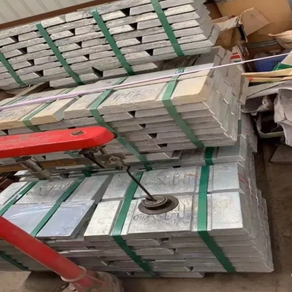 99.9 zinc alloy ingots 99.995% Zinc alloy ingot Zamak #2/#3/#5