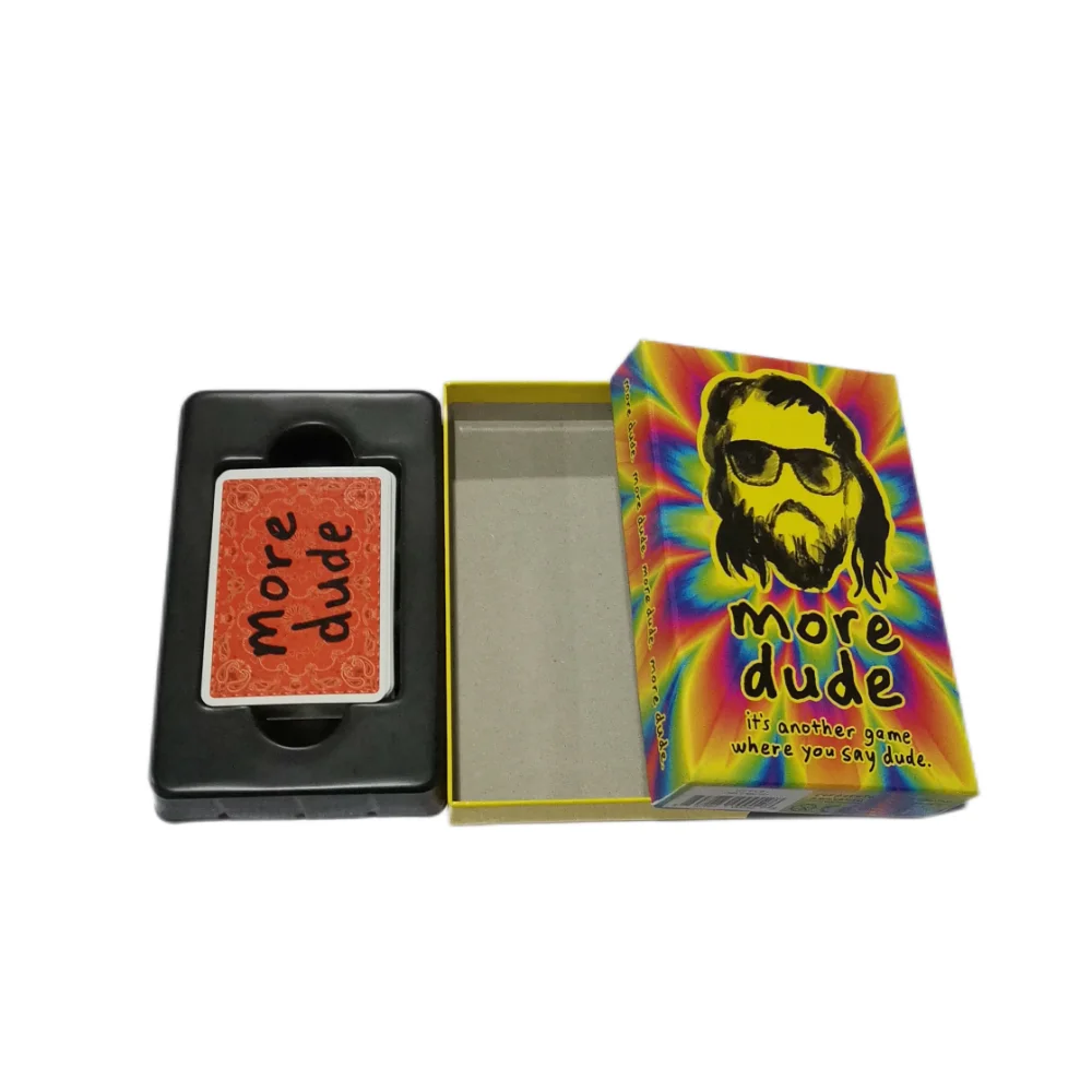 Custom Game Printing Playing Cards Flash Card Printing Card Game Manufacturers