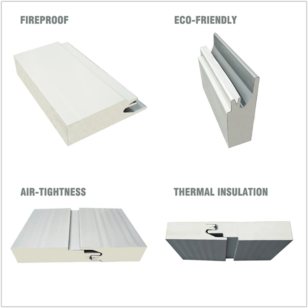 foam fireproof insulated Faux Brick Like Surface sandwich panel for Prefabricated house
