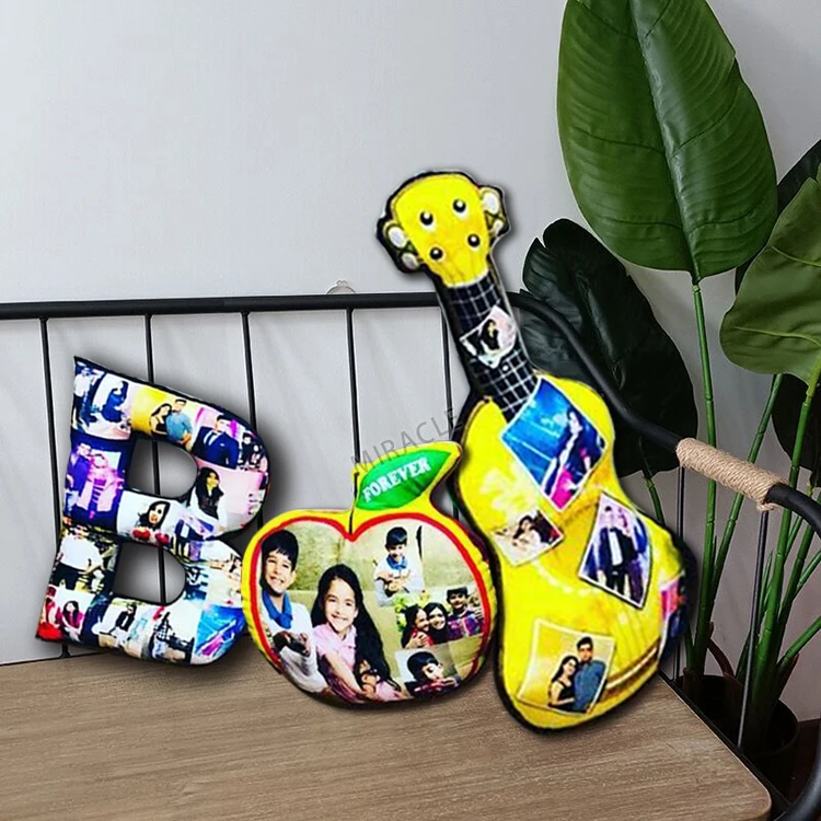 Miracle Digital Print Custom Throw Pillow White Printed Decorative Cushion Cover Customized Pillowcase