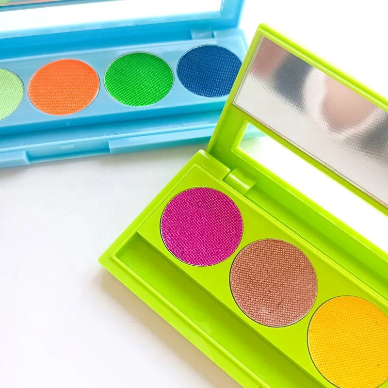 5 colors UV neon face paint palette for eye makeup Color packaging kid face paint profession