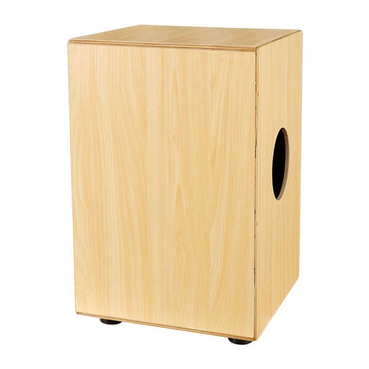 GECKO CL12N Cajon box drum Hot sale percussion instruments Manufacturer price full size Birch wood steel string cajon box drum