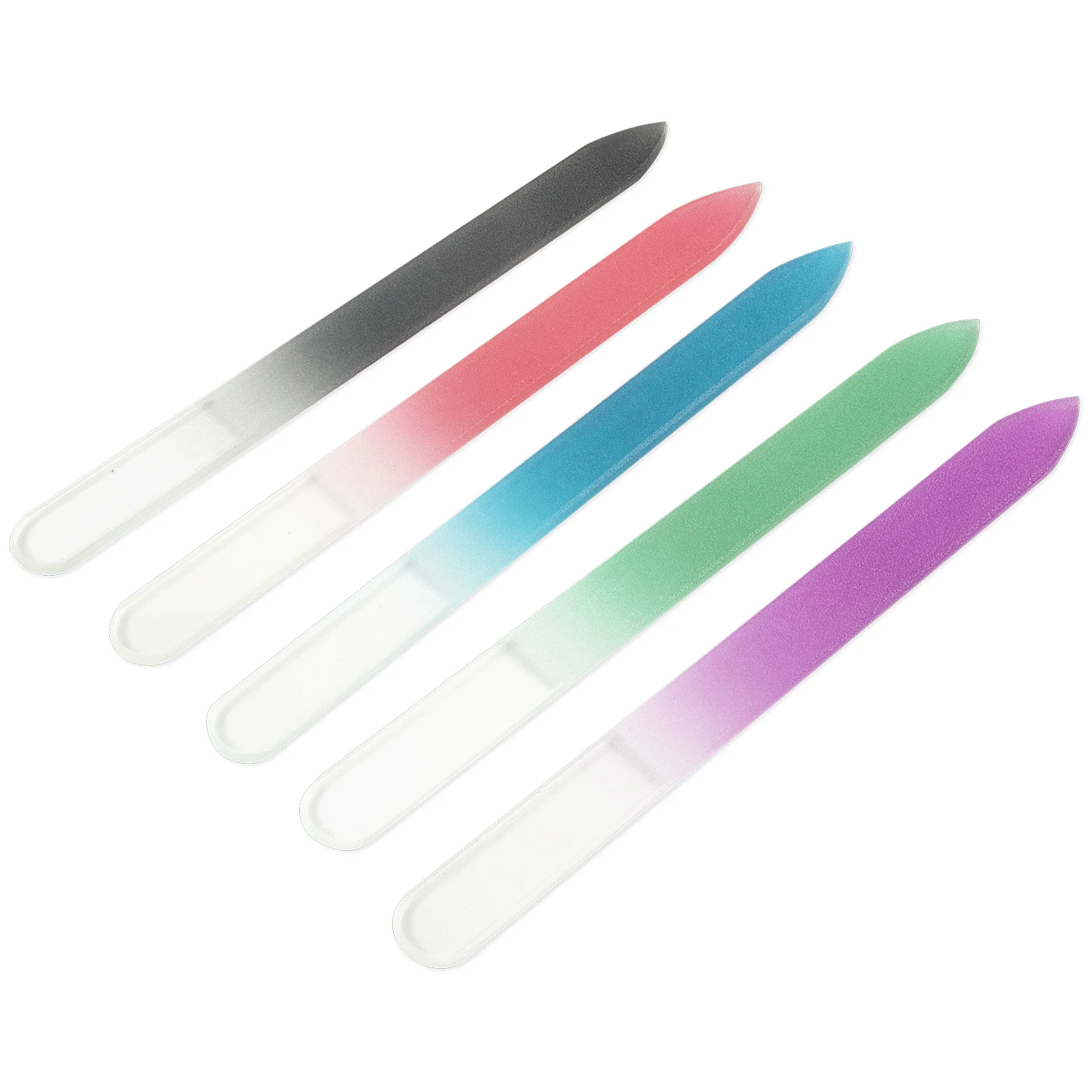 Factory Directly Supply Glass Nail File Double Side Nails Manicure Glass Nail