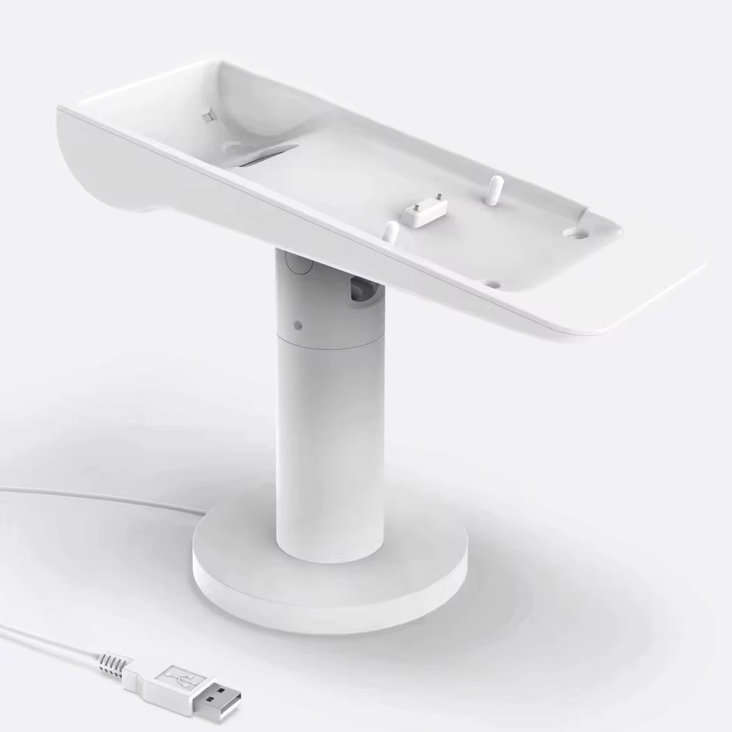 Custom USB Embedded Chargeable POS Terminal Stand POS Machine Base Supporting Retail POS System for NEWPOS NEW9220