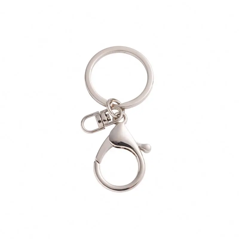 Wholesale Metal Swivel Snap Hardware Accessories Stainless Steel Custom Shape Large Lobster Clasp For Keychain