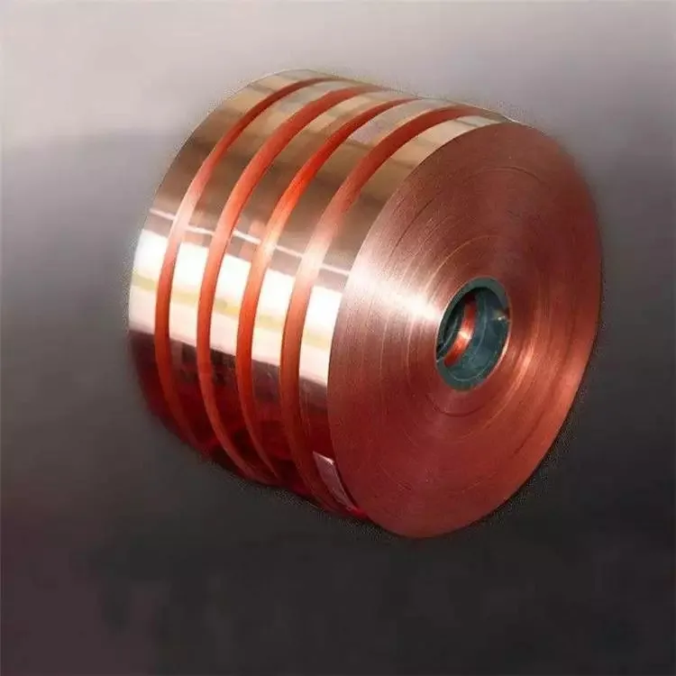 T2 red copper foil skin, grounding conductive ultra-thin copper strip, red copper gasket 0.05-3mm
