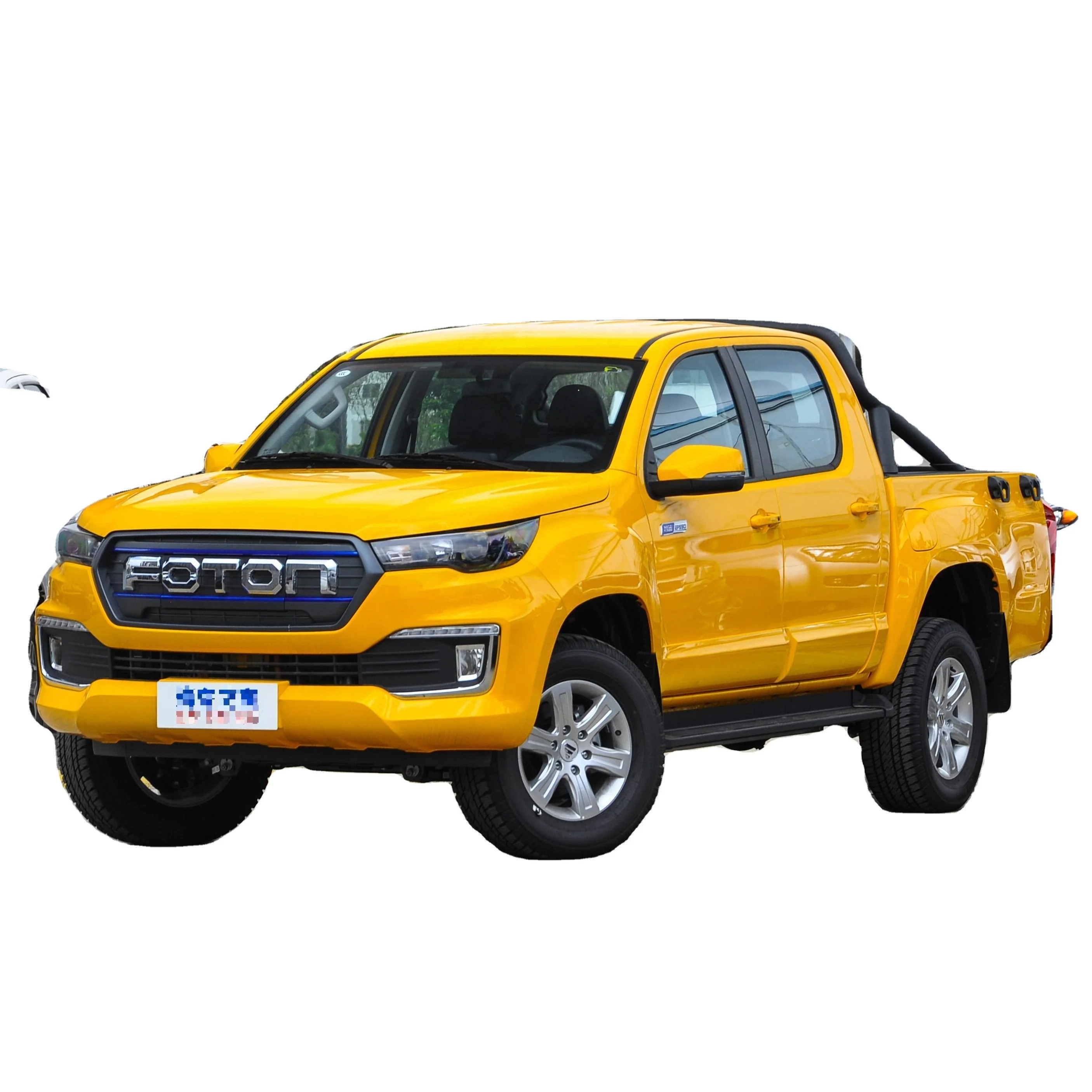 Foton б/у Электрический Пикап 4*4 80hp-150hp мини-пикап 3200 кг ev грузовики для продажи в ОАЭ