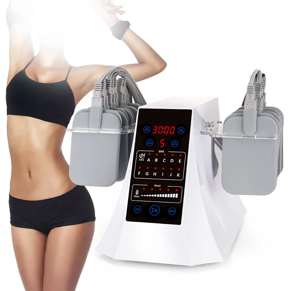 Estimulador Muscular Ems With Heat 20 Pairs Electro-Acupuncture Wave Electricsucker Muscle Stimulator Ems Fitness Machines