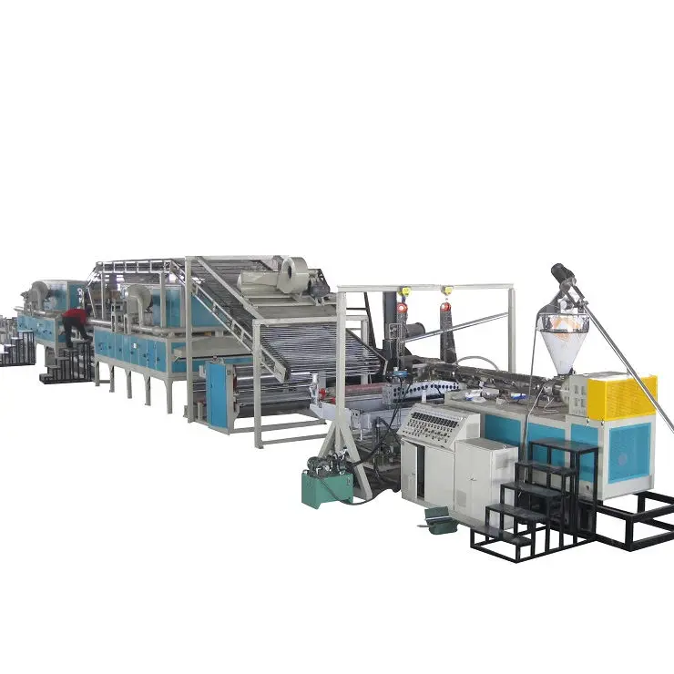 Spinneret carpet production line carpet machinery spray silk carpet machine