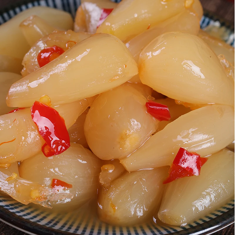 High Quality Slightly Spicy Pickled Healthy Food Bag Vegetable Pickled Chinese Bulbous Onion