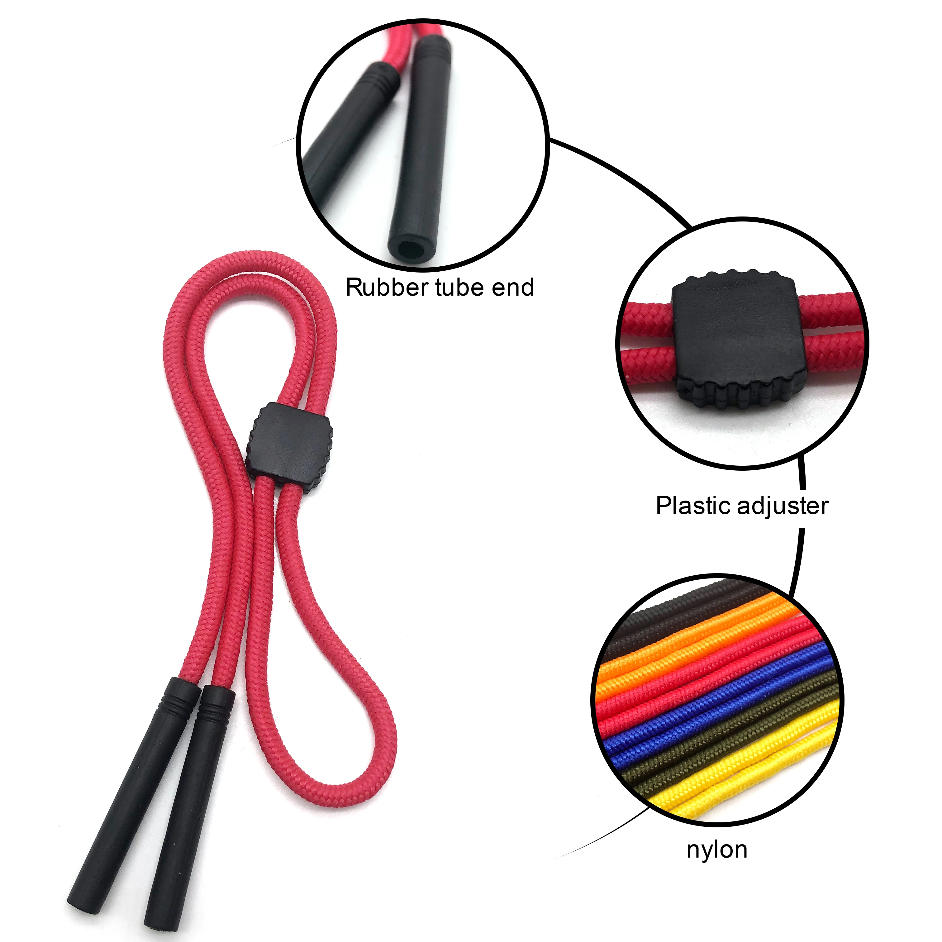 Wholesale Customized Nylon Eyeglass Retainer Straps Sunglasses Accessories Sunglasses Lanyard