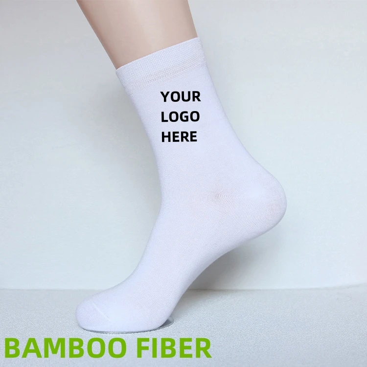 Wholesale Attractive Design Sweat Absorption Soft Comfortable Green Trade Bamboo Charcoal Socks