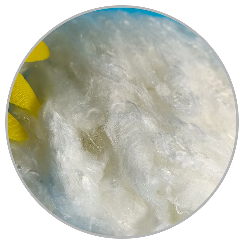 100% raw bamboo charcoal fiber for spinning