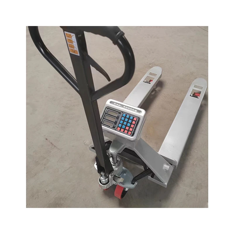 Weigh Scale Lifting Hydraulic easy Lift hydraulic lithium battery powered pallet truck