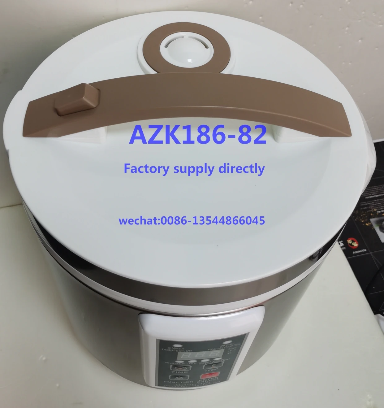 7.5L large capacity ANZHIK factory supply directly Household black garlic fermentation pot black garlic fermenter  AZK186-60