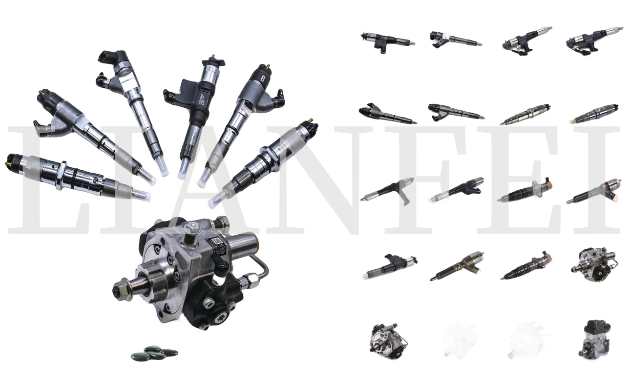 Original 150118-00007A 15011800007A Fuel injector for DOOSAN excavator Daewoo DE12TIS engine spare parts