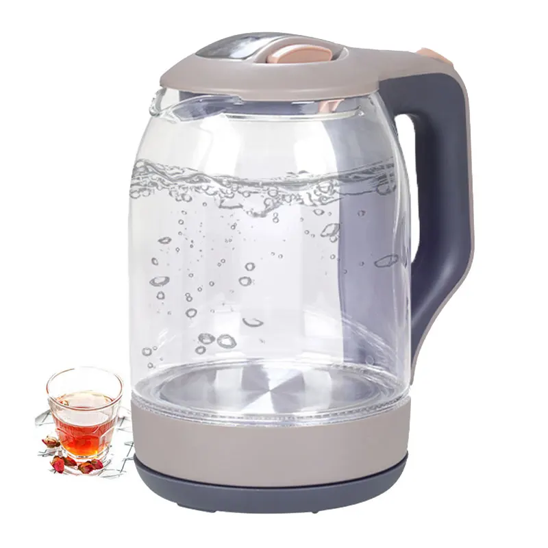 1.8L Glass Teapot Water Heater Kettle Electric