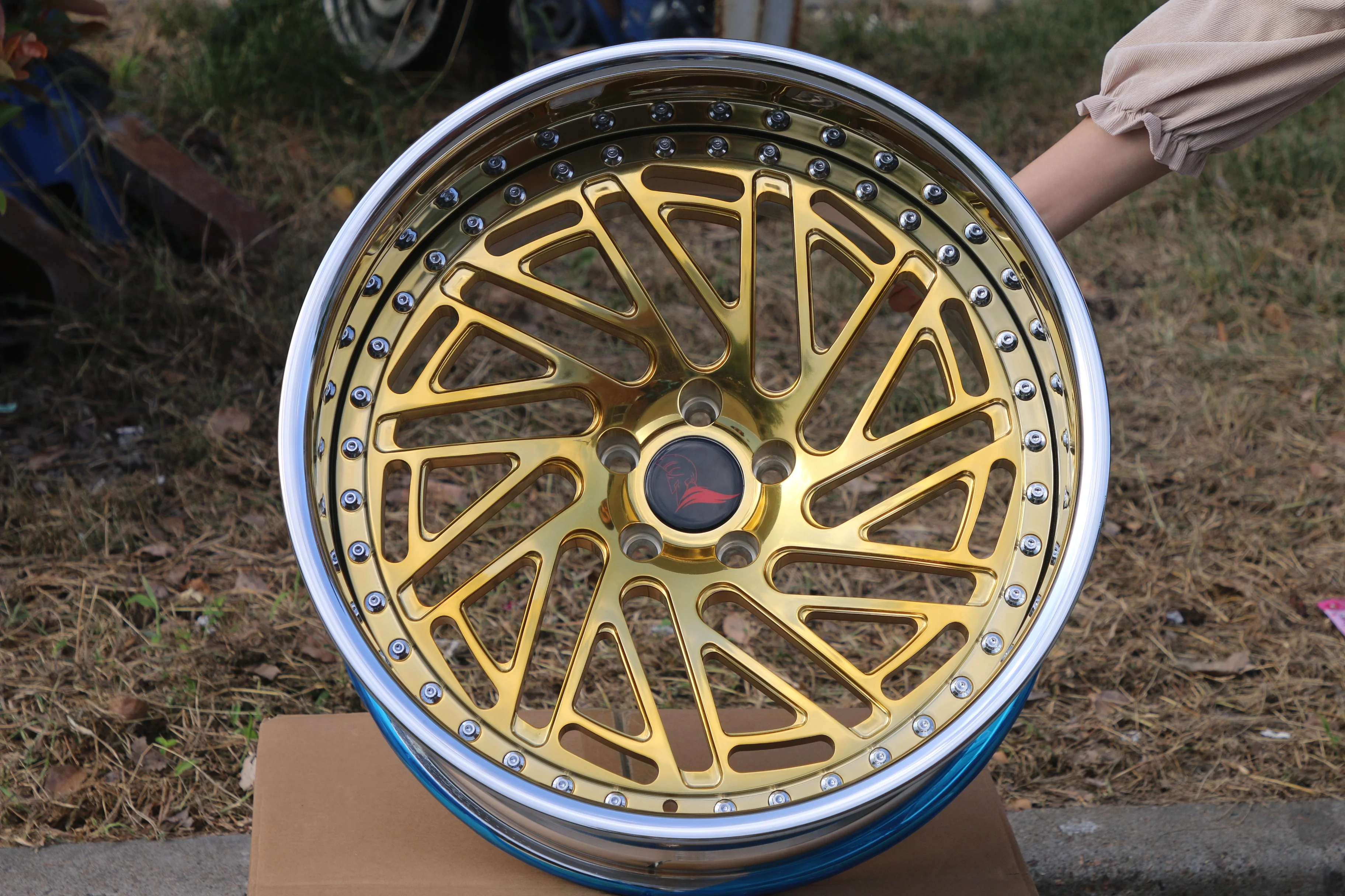  2pcs factory price wheels custom rims alloy made in