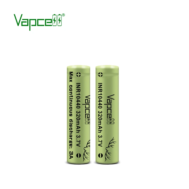 Перезаряжаемый аккумулятор Vapcell для светодиодного продукта и фонарика 10440 320 мАч 3 А новый выпуск