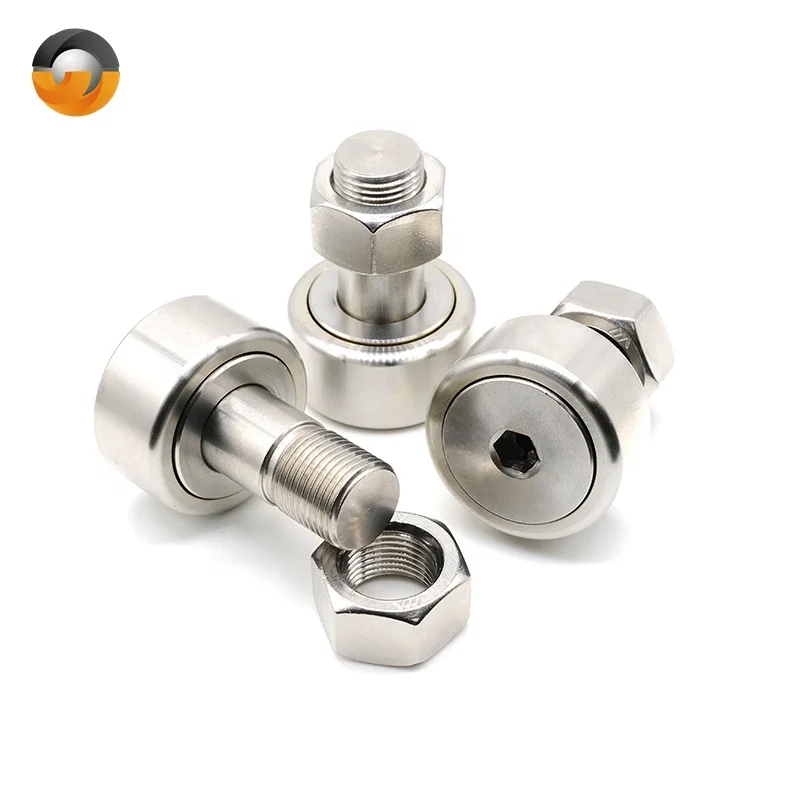 High Precision Miniature Cam Followers CF24-1 Needle Roller Cam Follower bearing KR72 Stainless Steel S304 CF24-1Bearings
